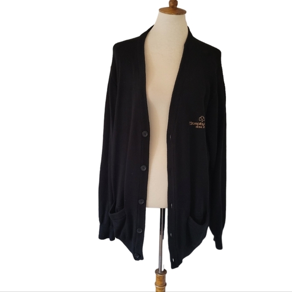 Vintage‎ Murphy's Law Irish Pub Black Cardigan - Picture 3 of 8